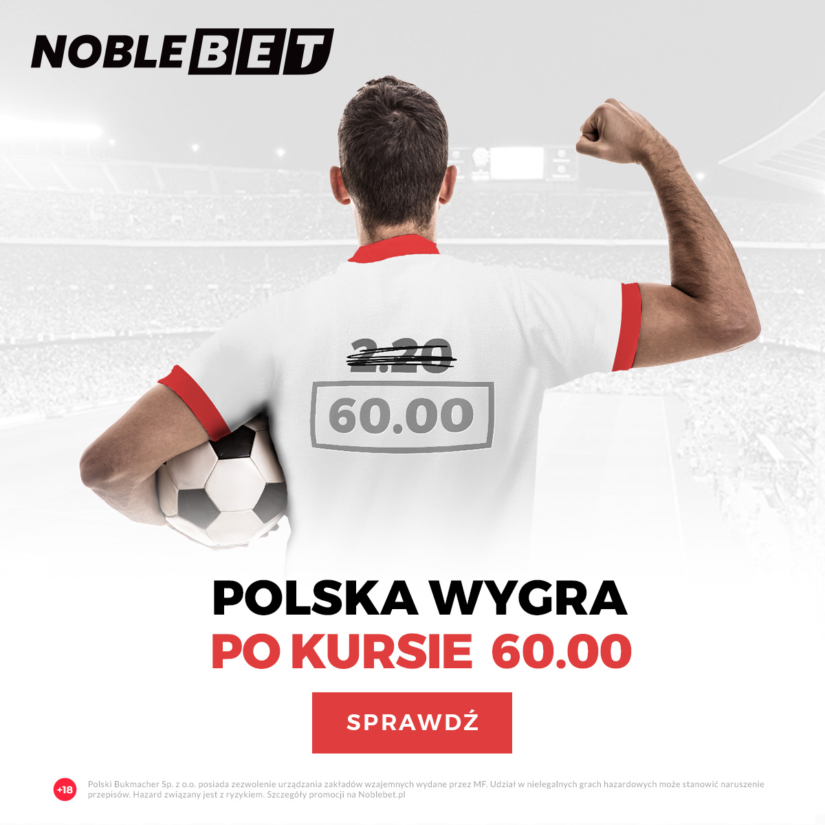 Polska wygra z Węgrami po kursie 60?