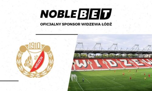 NOBLEBET oficjalnym sponsorem Widzewa Łódź