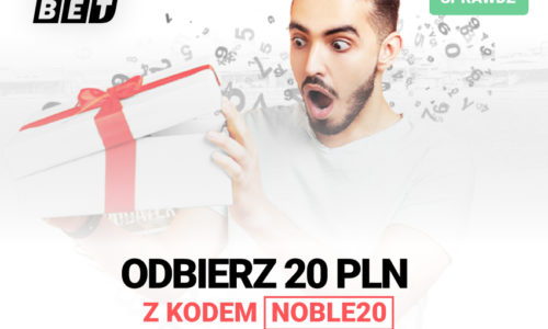 Noblebet – Bonus bez depozytu 20 PLN!!! + do 1250pln