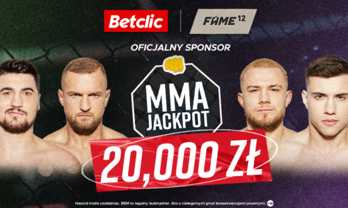Betclic – MMA Jackpot – 20 000 zł do wygrania