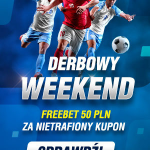 Betcris – Derbowy weekend – Freebet 50 PLN